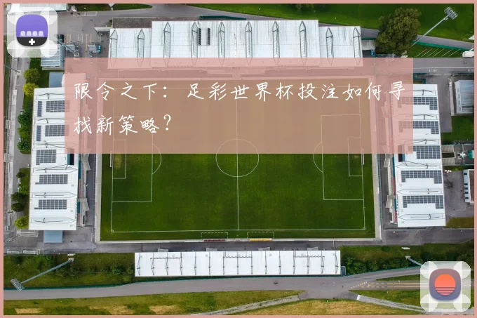 限令之下：足彩世界杯投注如何寻找新策略？